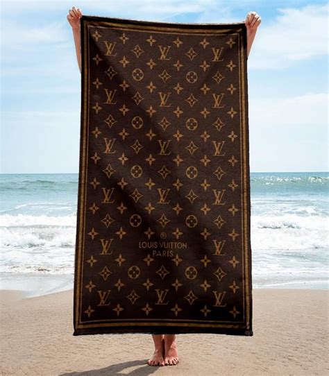 beach towel louis vuitton|louis vuitton beach towels.